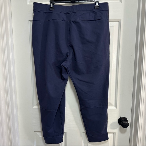 Public Rec  All Day Every Day Pants Mens Navy Blue Jogger 38/28 Elastic Waist - Picture 2 of 9